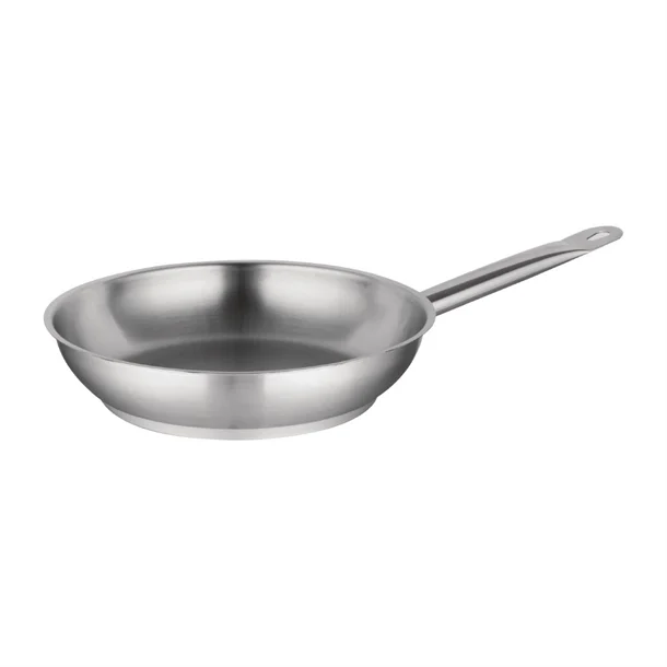 Vogue Stainless Steel Frying Pan (24cm - 28cm)