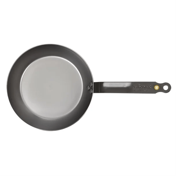De Buyer Mineral B Black Iron Non-Stick Frying Pan (24cm - 26cm)
