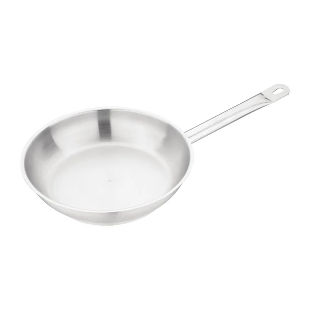 Vogue Stainless Steel Frying Pan (24cm - 28cm)