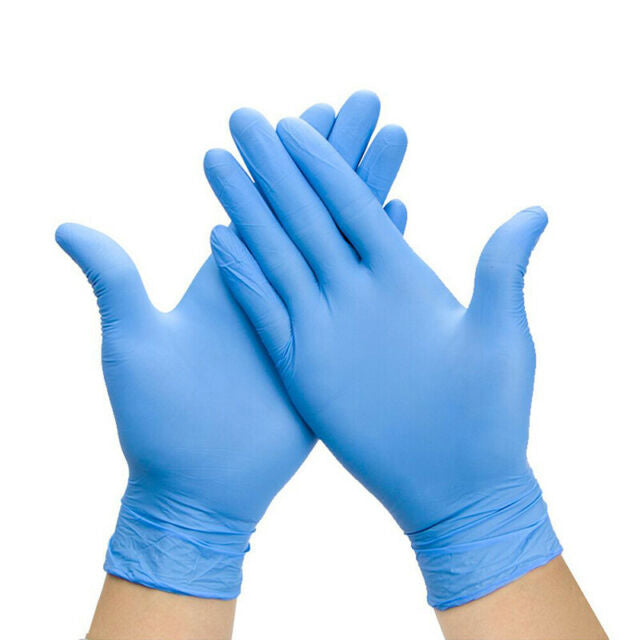 Largest Supplier of Hygiene & Catering, Donegal, UK, Ireland, Kellyshc.ie Powder Free Blue Vinyl Gloves