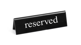 Hendi Reserved Table Sign