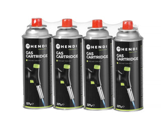 Hendi LPG Gas Cartridge 227g - 4 Pack