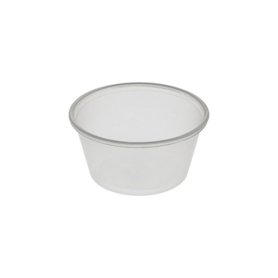 2oz Clear Plastic Portion cups 2500's