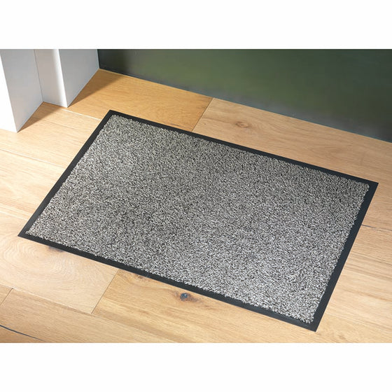 Varian Grey Dustmat 120x180cm Rubber Bottom 3262