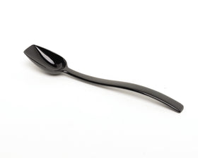 Black Solid Salad Spoon