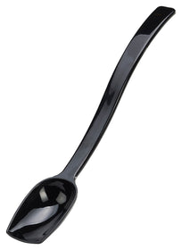 Black Solid Salad Spoon