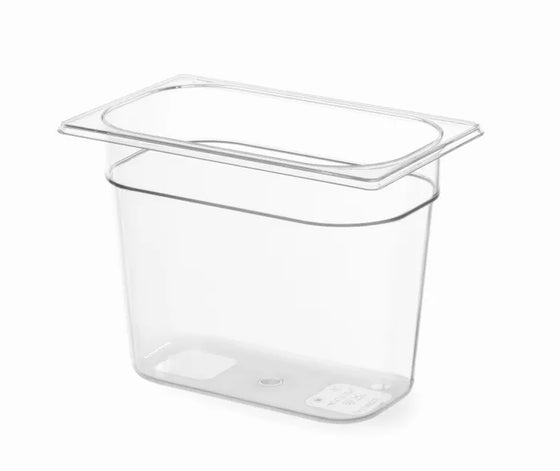 Gastronorm Clear Polycarbonate 1/4