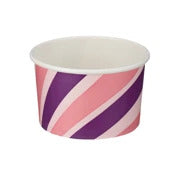 Patterned Ice Cream Tub (PE Lined) 500's