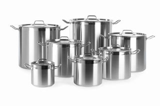 Hendi Stew Pot & Lid (High) - Multiple Sizes