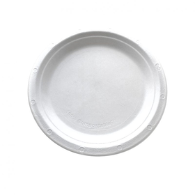 Sugarcane Round Plate 9'' 10X50's (500's)