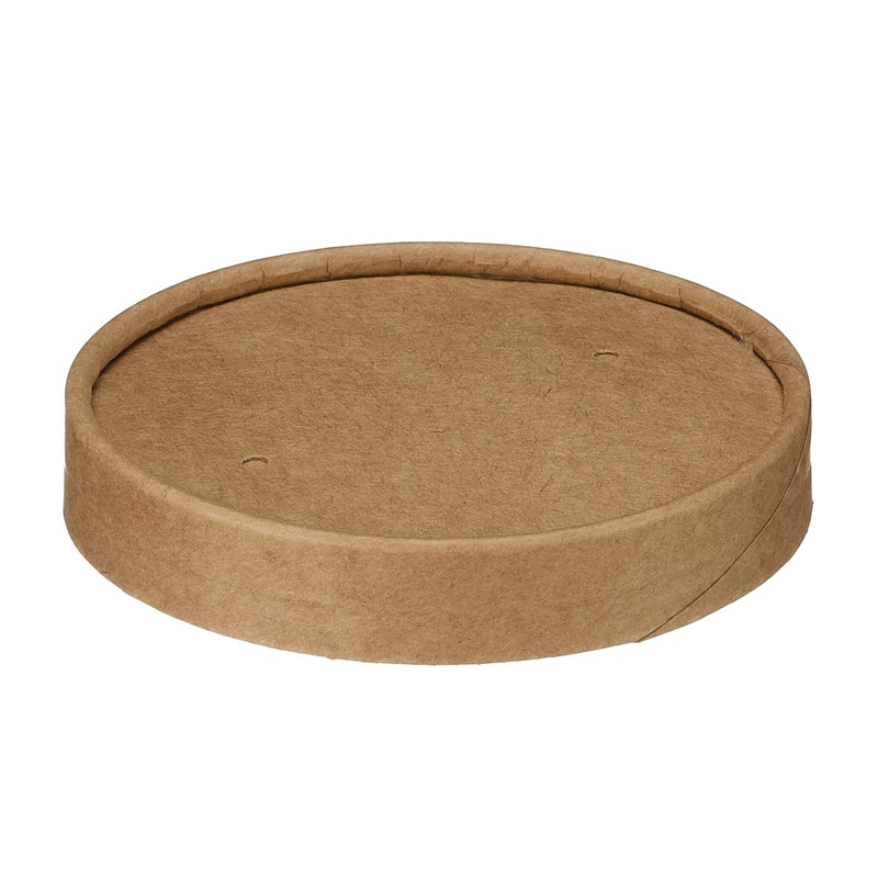 16oz Kraft Premium Soup Pot Lid 500's
