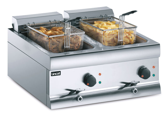 Lincat Twin C/Top Fryer DF612