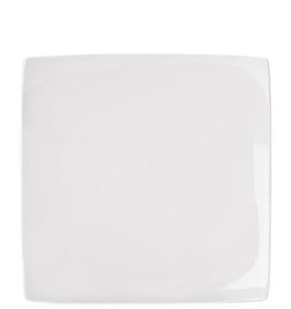 Utopia Pure White Square Plate 6's - Multiple Sizes