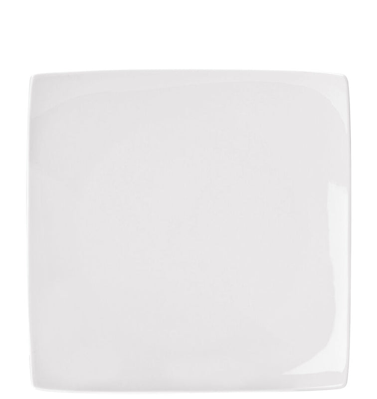 Utopia Pure White Square Plate 6's - Multiple Sizes