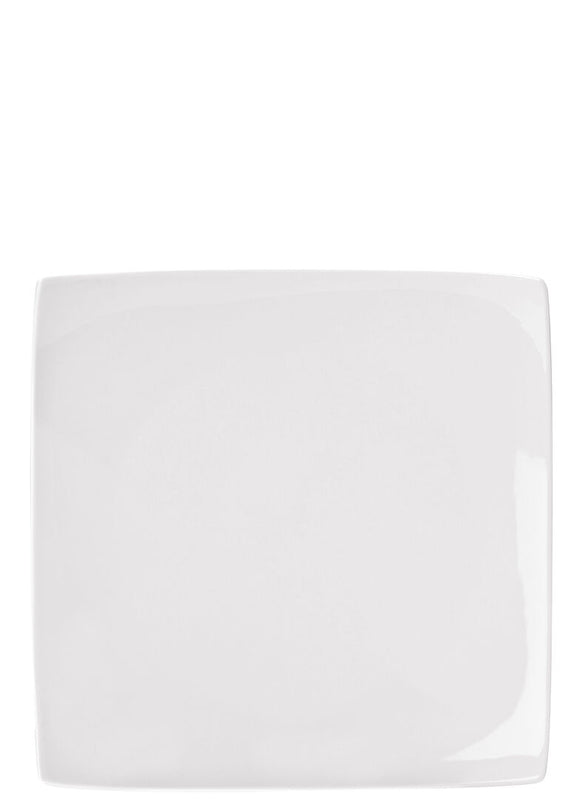 Utopia Pure White Square Plate 6's - Multiple Sizes