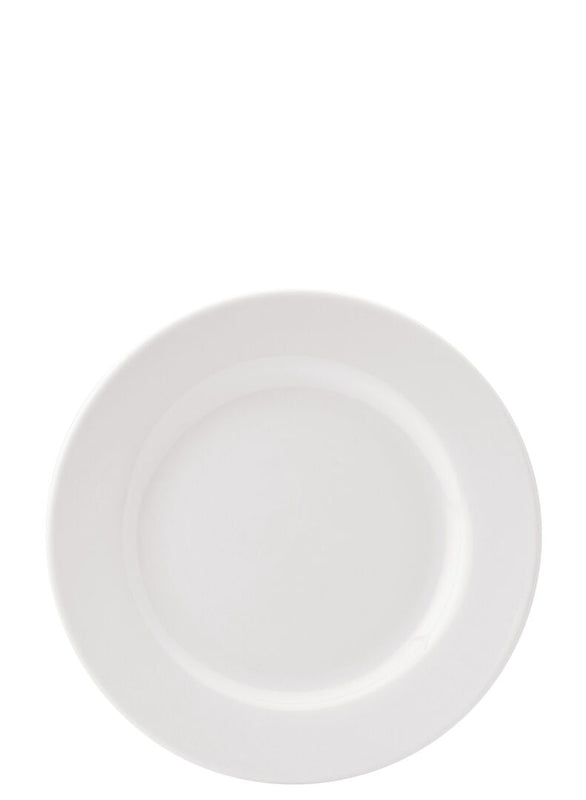 Utopia Pure White Wide Rim Plate 6's - Multiple Sizes