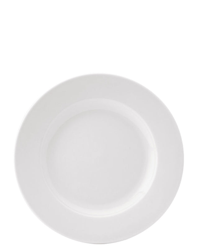 Utopia Pure White Wide Rim Plate 6's - Multiple Sizes