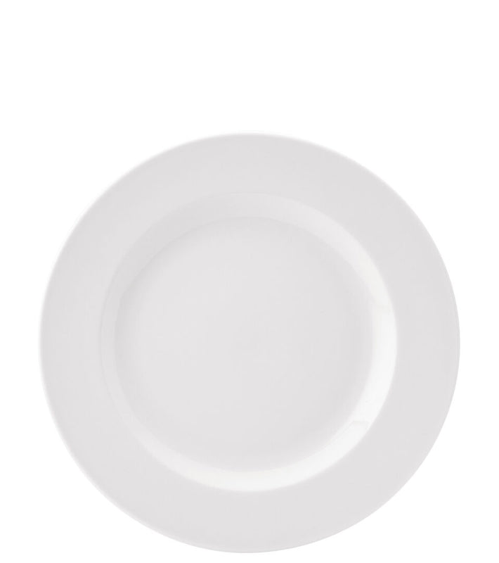 Utopia Pure White Wide Rim Plate 6's - Multiple Sizes