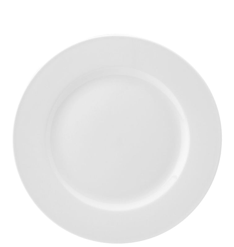 Utopia Pure White Wide Rim Plate 6's - Multiple Sizes