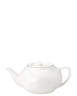 Utopia Pure White Teapot - Multiple Sizes