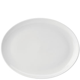 Utopia Pure White Oval Plate 6's - Multiple Sizes