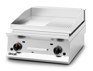 Lincat 600mm Gas Griddle Prop Gas - 1/2Ribbed Plt OG8201/R/P