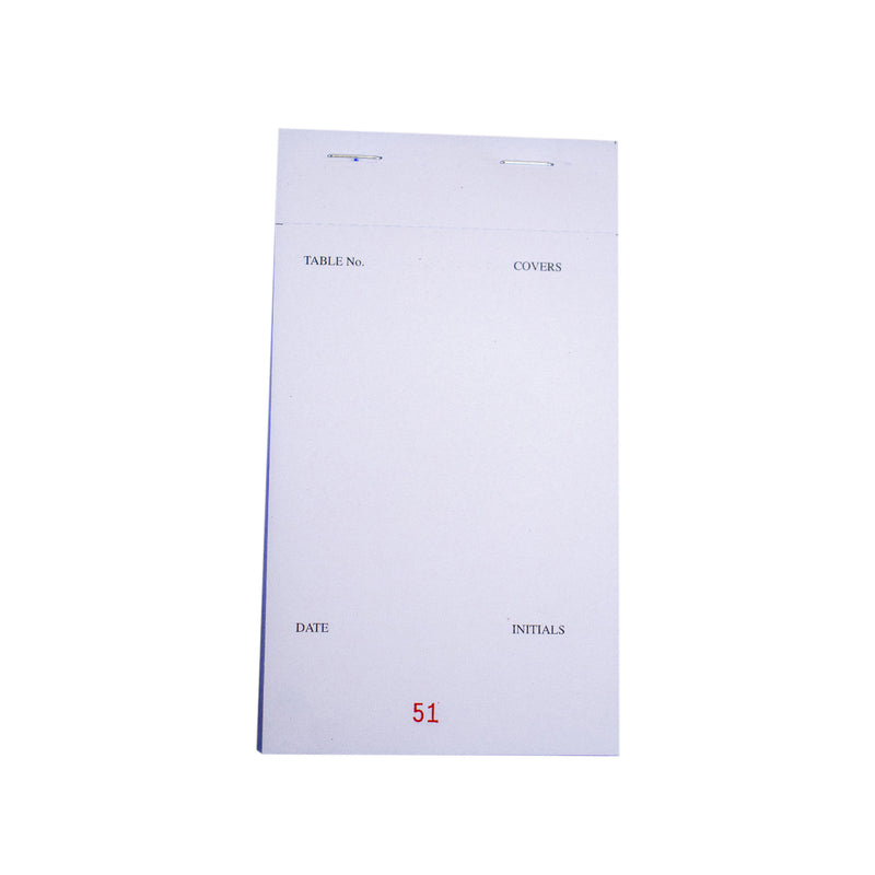 Triplicate Carbonless White Order Pad