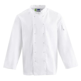 White Long Sleeve Chef Jacket