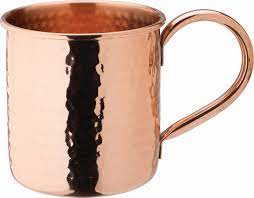 Copper Hammered Mug 18oz 6's