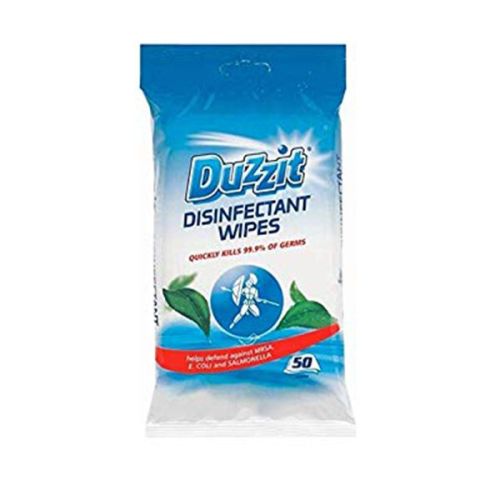 Duzzit Disinfectant Wipes 50 pk x 12