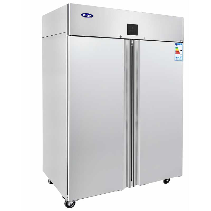 Atosa F-MBF8114GR 2 Door Upright Fridge GN 2/1 Freezer