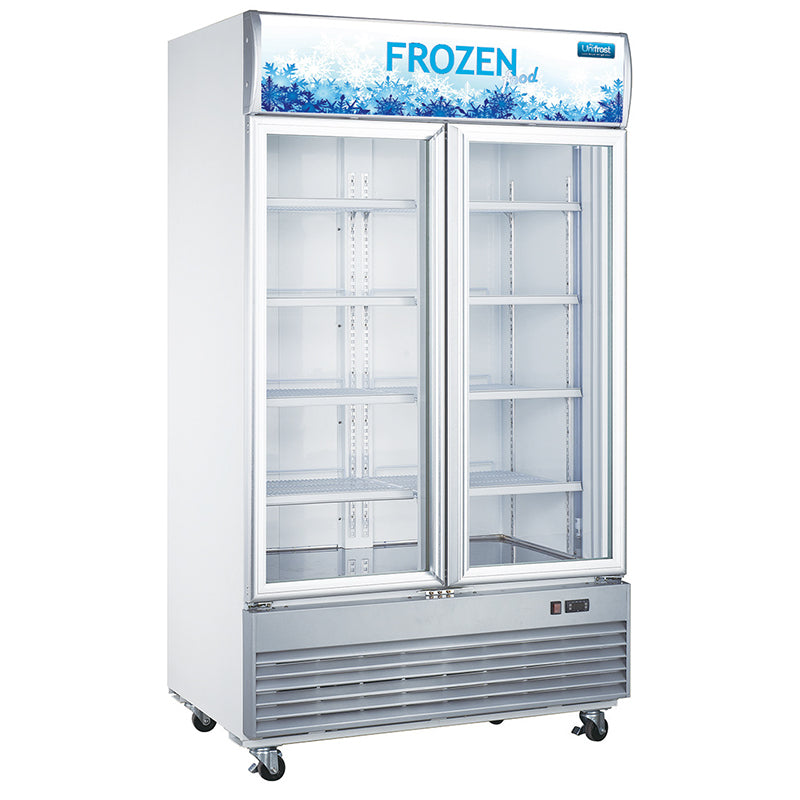 Unifrost Glass Door Freezer GDF1200