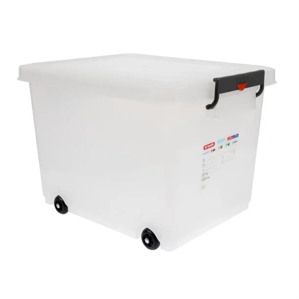 Polypropylene Mobile Food Storage Bin 50 Litre