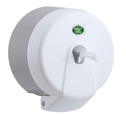 Mini Centrefeed Toilet Tissue Dispenser (White) K3