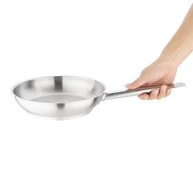 Vogue Stainless Steel Frying Pan (24cm - 28cm)