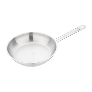 Vogue Stainless Steel Frying Pan (24cm - 28cm)