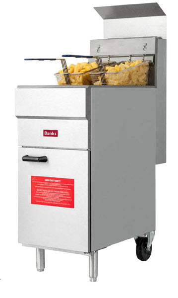 Banks GF40L 4 Burner Gas Fryer LPG