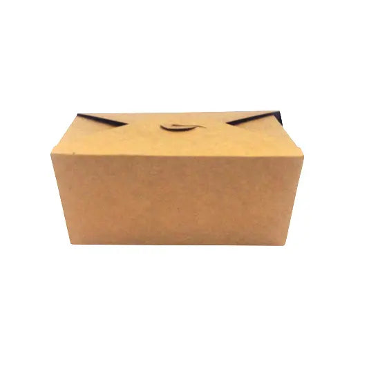 No.4 Kraft Biobox Containers 96oz (4xx40's)