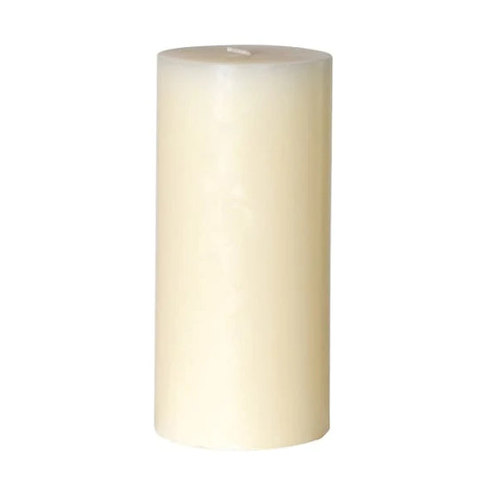 Pillar Candle Ivory  (case of 4)