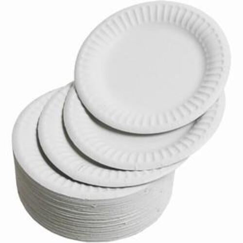 7" Round Paper Plates 1000'S