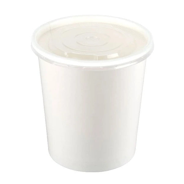 12oz Combi Soup Container & Lid White 250's