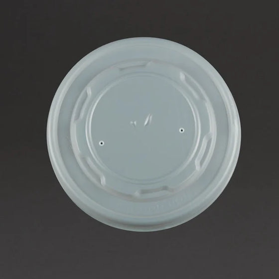 Soup Cup Lid Only 8/12oz Go-Deli PP 500's