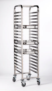 Stainless Steel Gastronorm Racking Trolley 20 Level