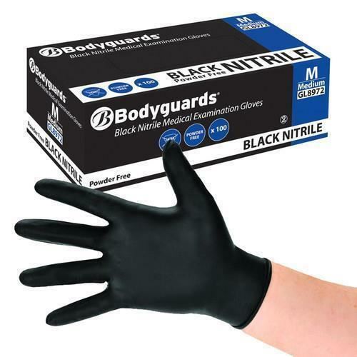 Largest Supplier of Hygiene & Catering, Donegal, UK, Ireland, Kellyshc.ie  Black Nitrile Gloves 