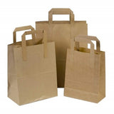 Largest Supplier of Hygiene & Catering, Donegal, UK, Ireland, Kellyshc.ie  Kraft Paper Carrier Bags