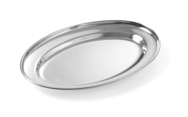 Stainless Steel Oval Meat Flat