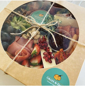 Kraft Hinged Tart Box with Window