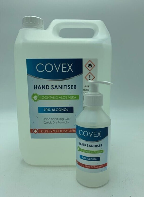 Largest Supplier of Hygiene & Catering, Donegal, UK, Ireland, Kellyshc.ie Covex Hand Gel 