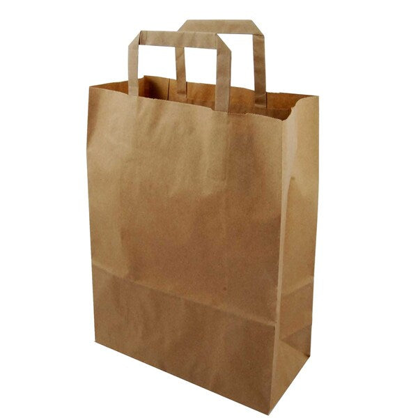 Largest Supplier of Hygiene & Catering, Donegal, UK, Ireland, Kellyshc.ie  Kraft Paper Carrier Bags