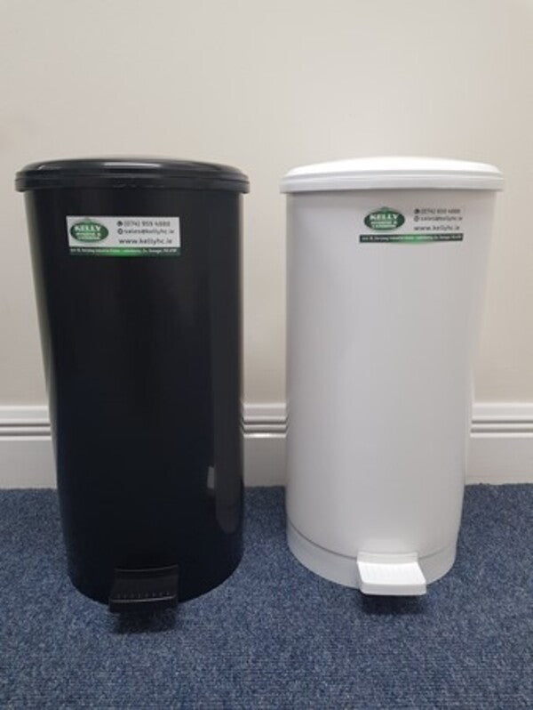 Largest Supplier of Hygiene & Catering, Donegal, UK, Ireland, Kellyshc.ie 21 Litre Pedal Bin 